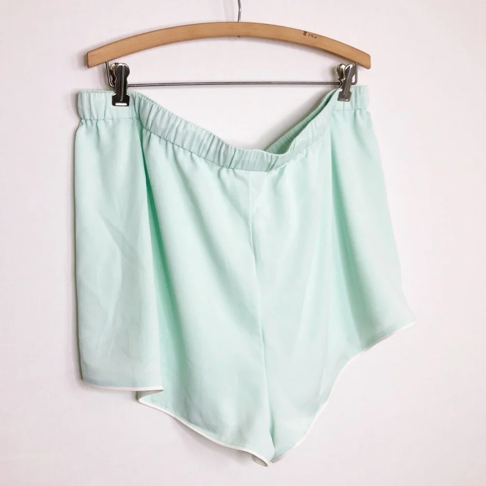 Negative how to green drawstring shorts